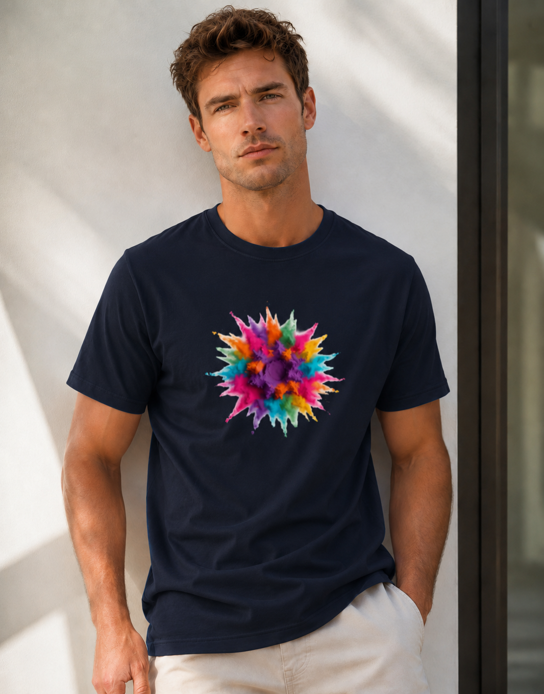 T-shirt unisexe classique à col rond