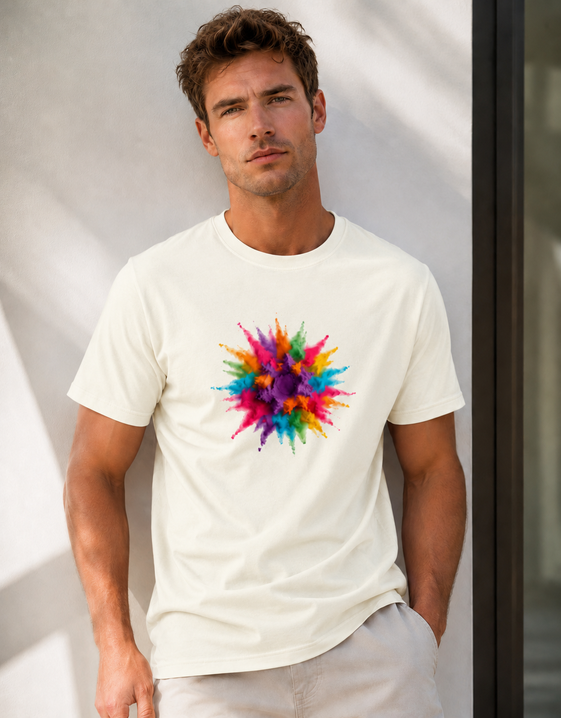 T-shirt unisexe classique à col rond