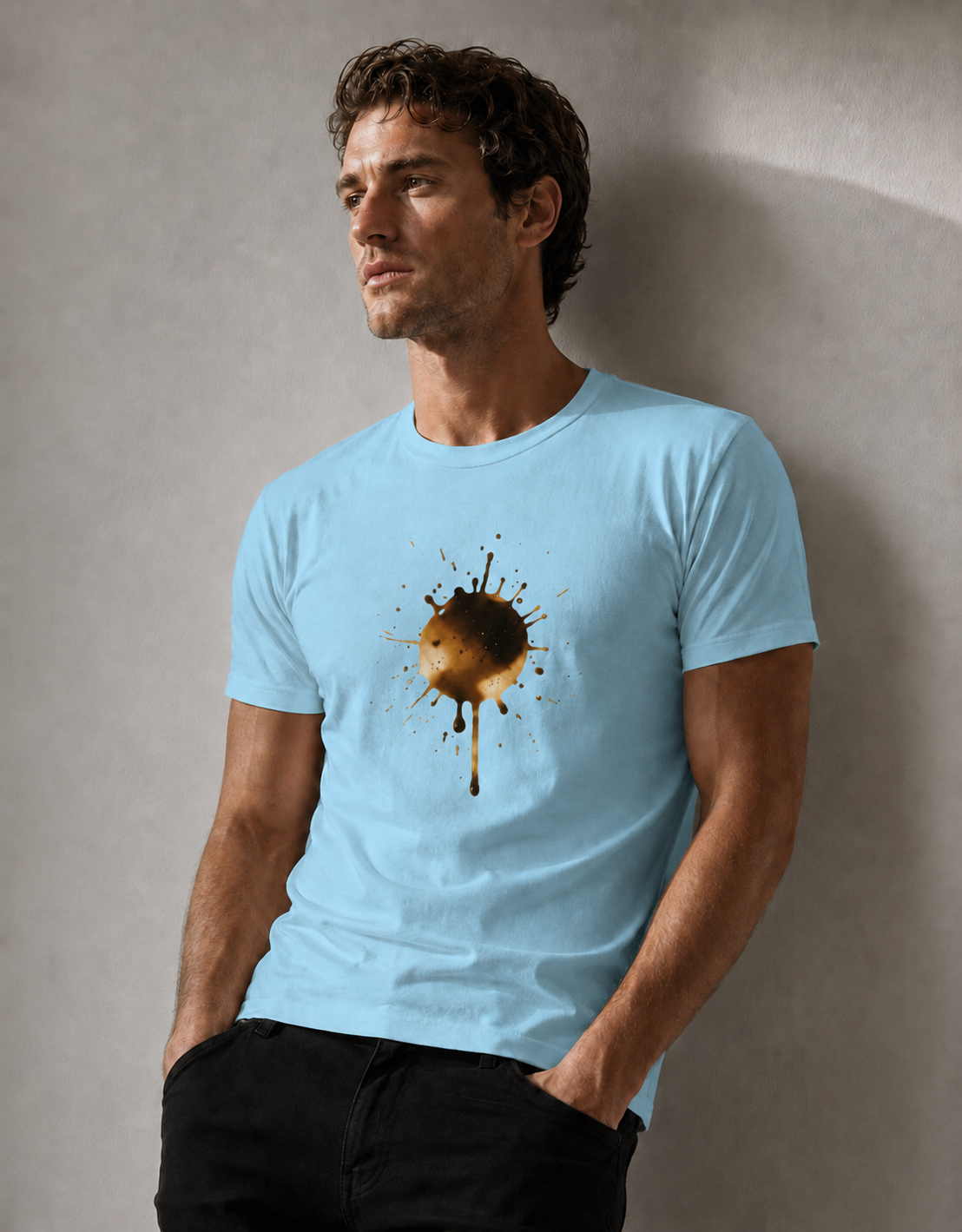 T-shirt unisexe classique à col rond