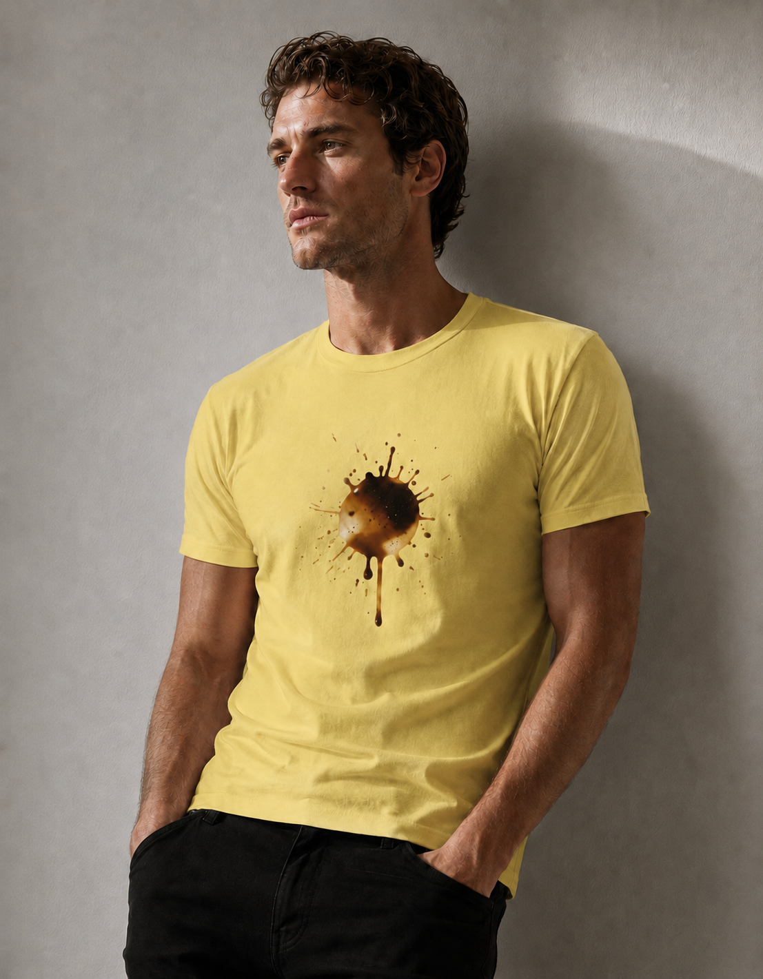 T-shirt unisexe classique à col rond