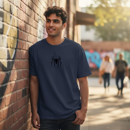 Spider Graphic Crew Neck T-Shirt | Unisex