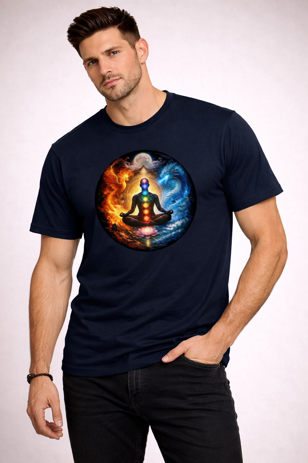 Chakra Classic Crew T-Shirt | Spiritual Collection