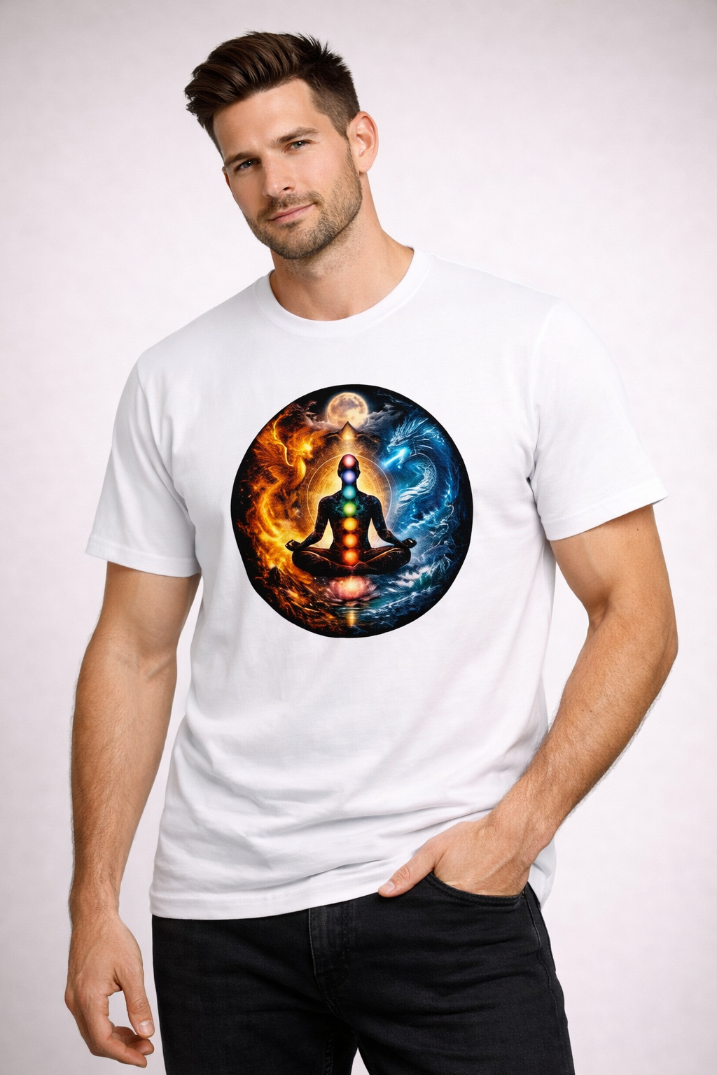 Chakra Classic Crew T-Shirt | Spiritual Collection