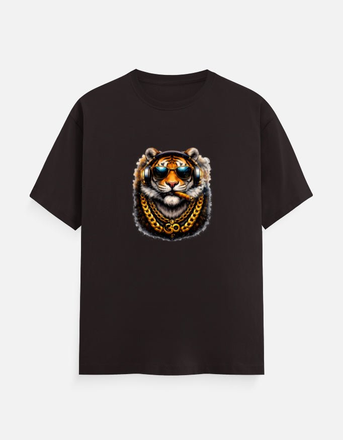 Unisex Classic Crew T-Shirt| Tiger - Vastrio Clothing